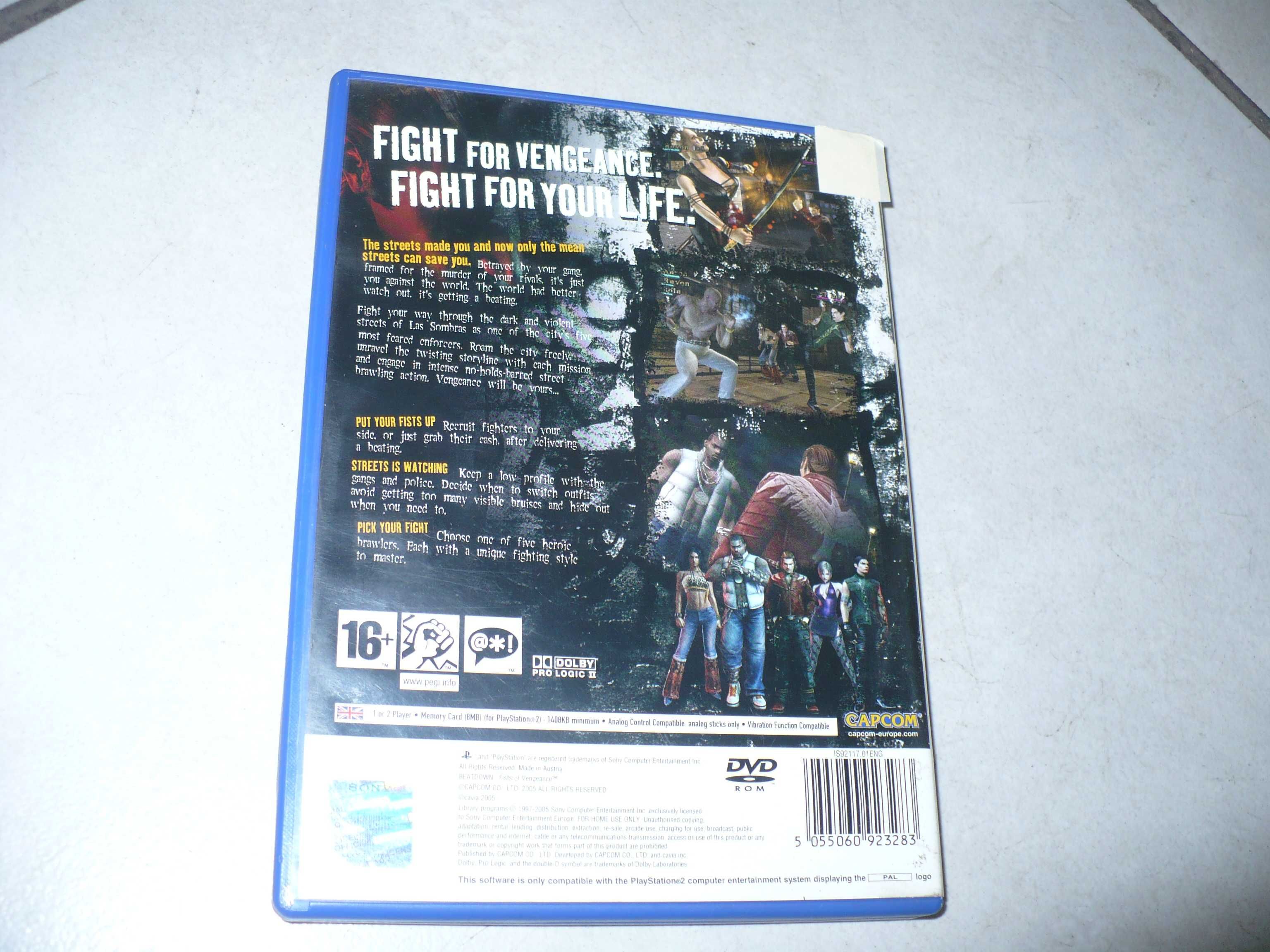 Beat Down ,,Fists of Vengeance na Ps2