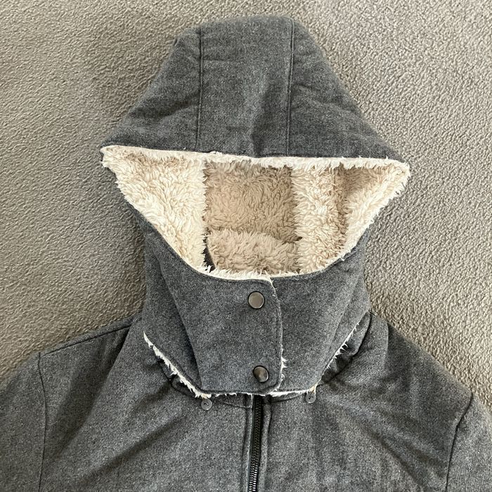 Ciepła kurtka z misiem damska XL kaptur