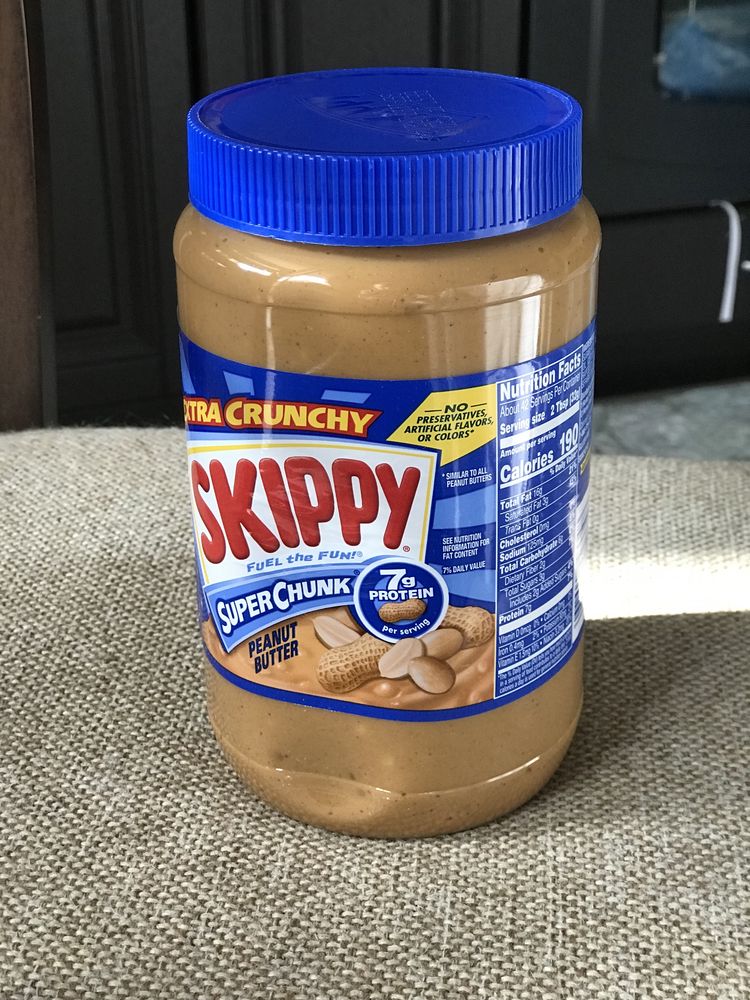 Акція! 1.13 кг. Арахісова паста Skippy Super Chunk