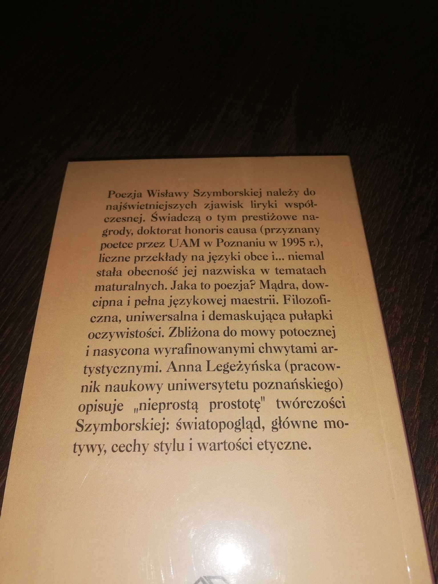 czytani dzisiaj , Wisława  Szymborska