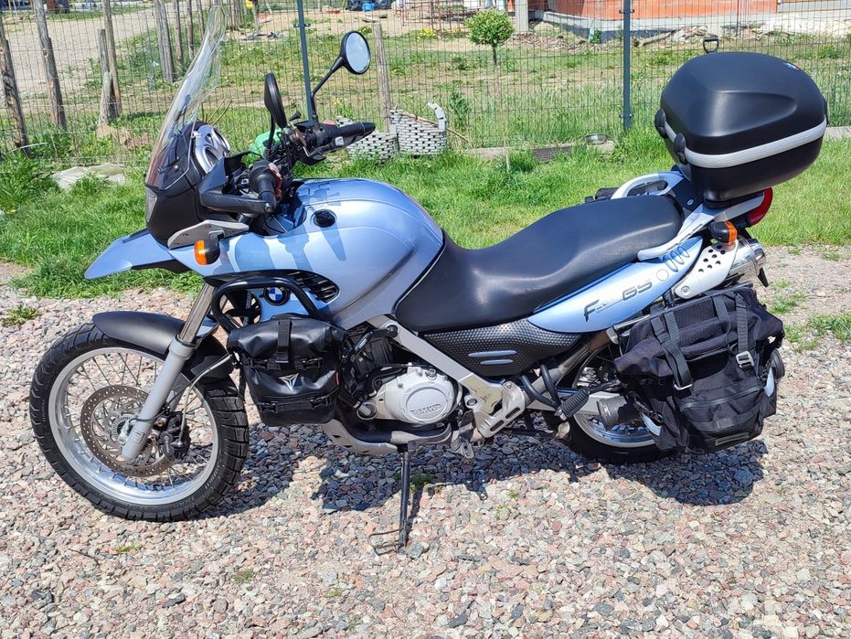 BMW F 650 GS kufer centralny, sakwy