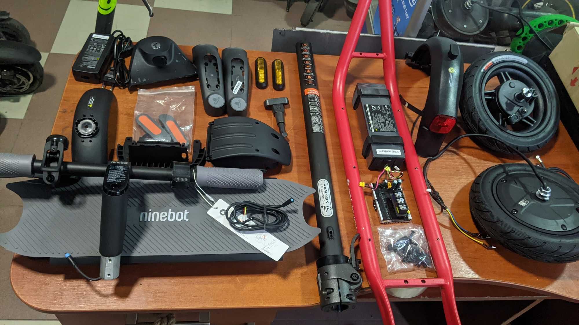 комплект електрики на електросамокат клонів ninebot max G30