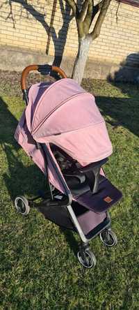 Прогулянкова коляска Kinderkraft Nubi Pink