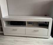 Szafka pod TV bialy mat meble Bodzio