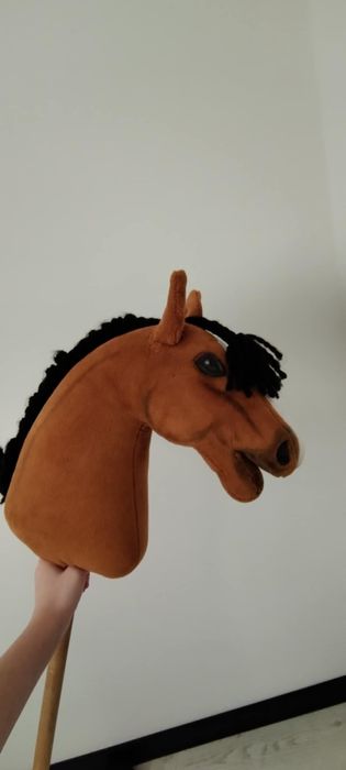 Hobby horse A4 brązowy
