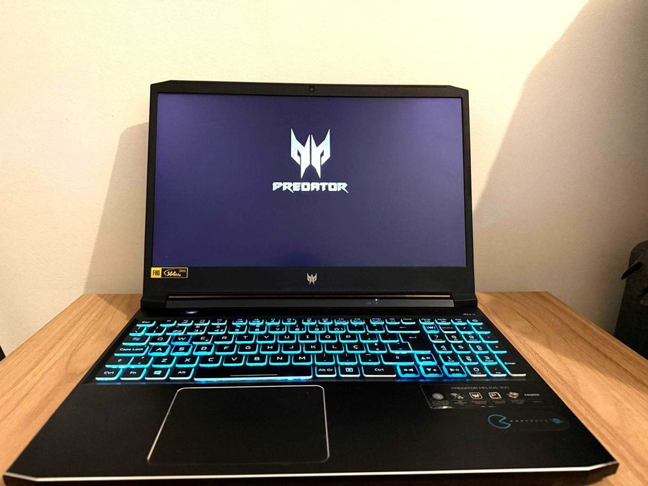 Acer Predator Helios 300 – i7 11ª Gen | RTX 3060 | 16 GB RAM | 1TB SSD