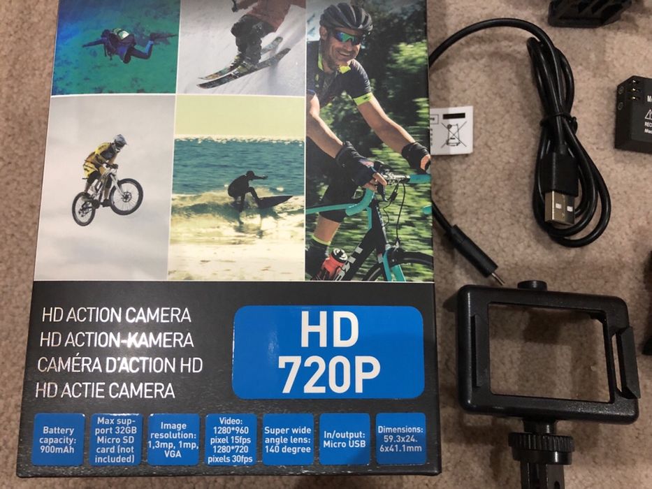 Câmera de filmar Grundig