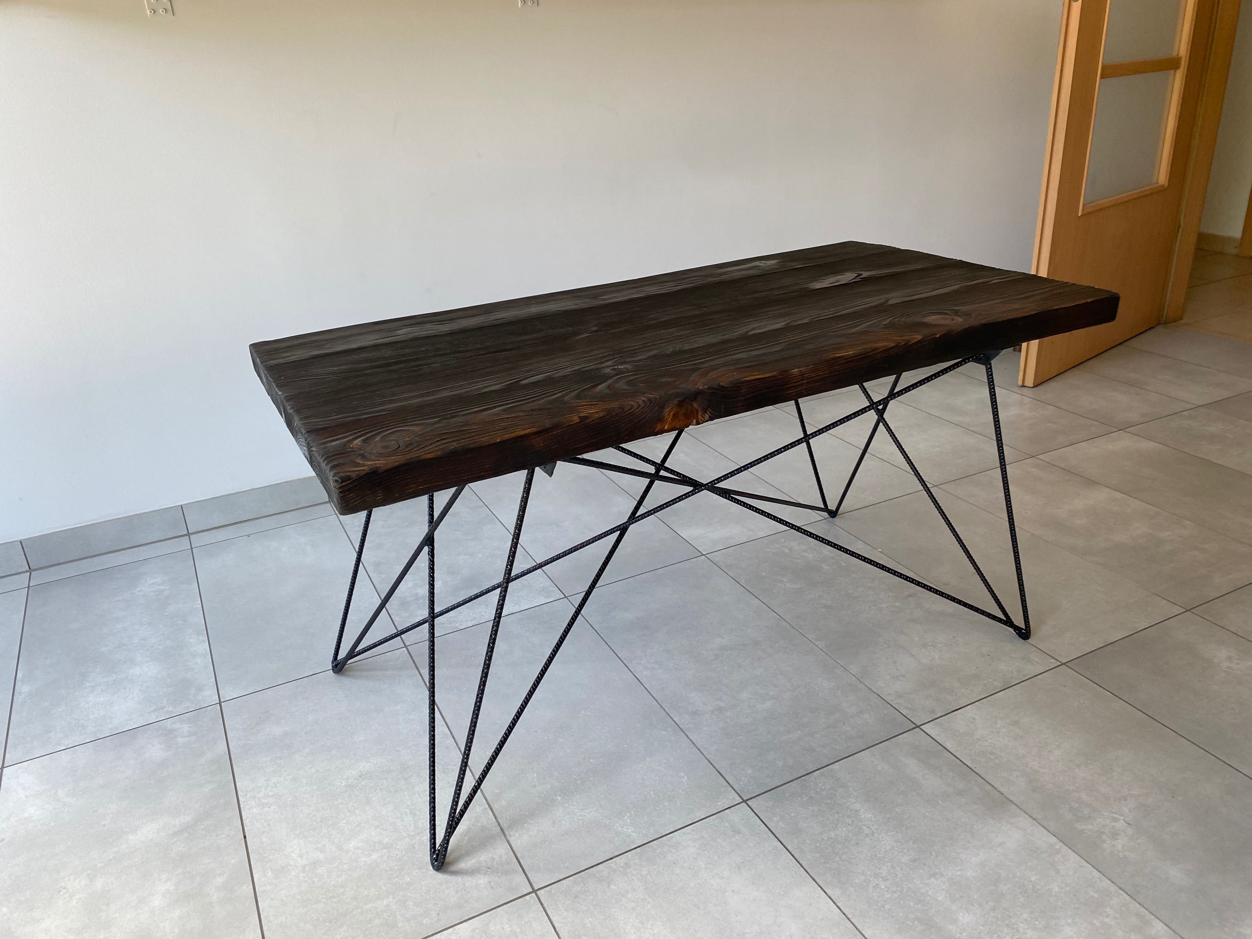 Stolik kawowy, loft, industrial,