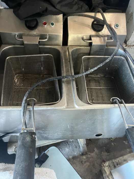 Fritadeira  eletrica dupla