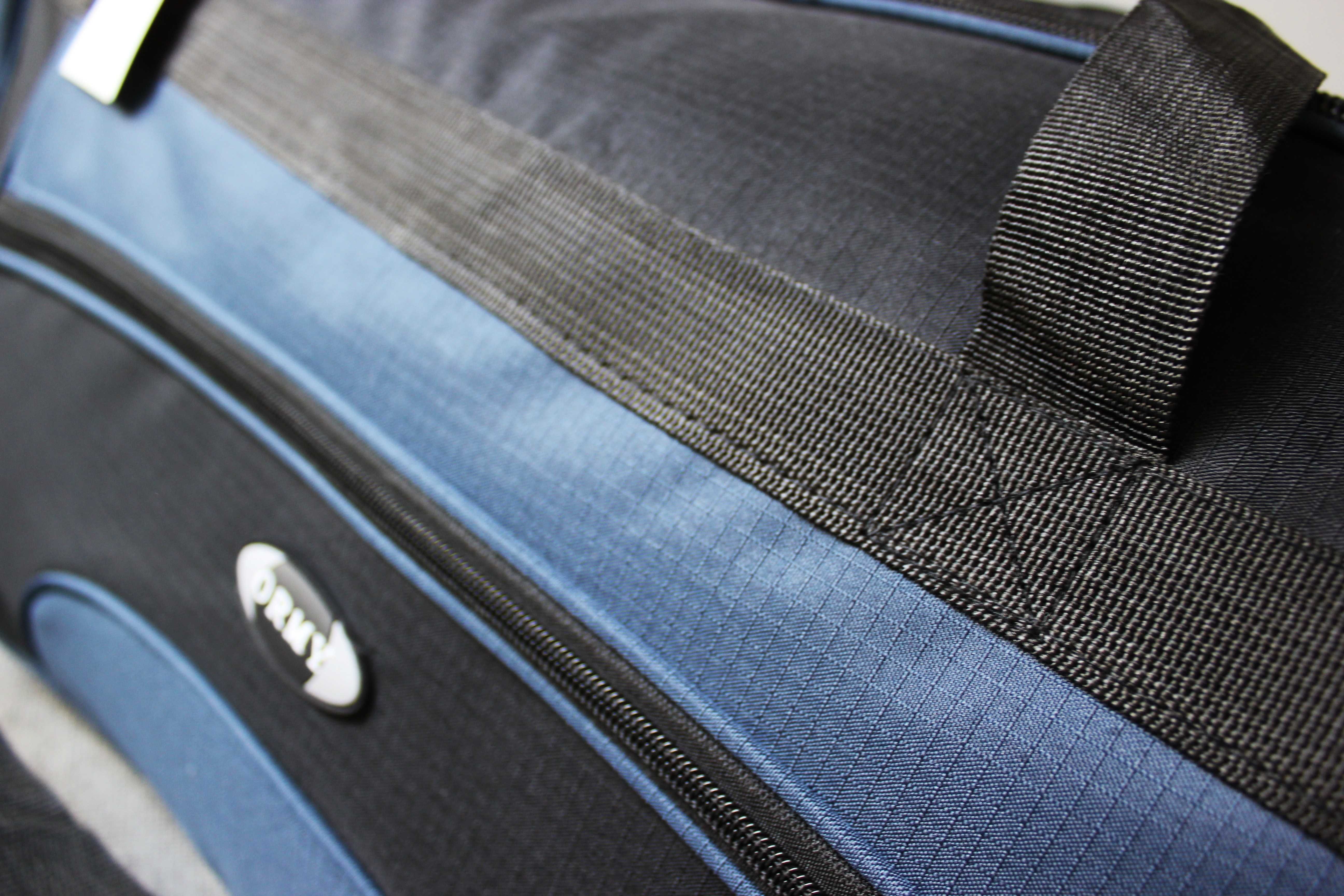 Wielka torba podróżna XXL marki Ormy 90cm Navy Super cena!