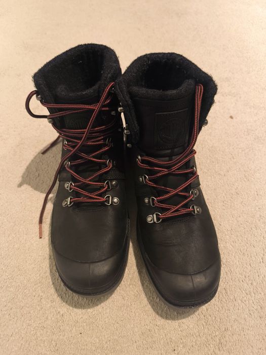 Botas Palladium em couro