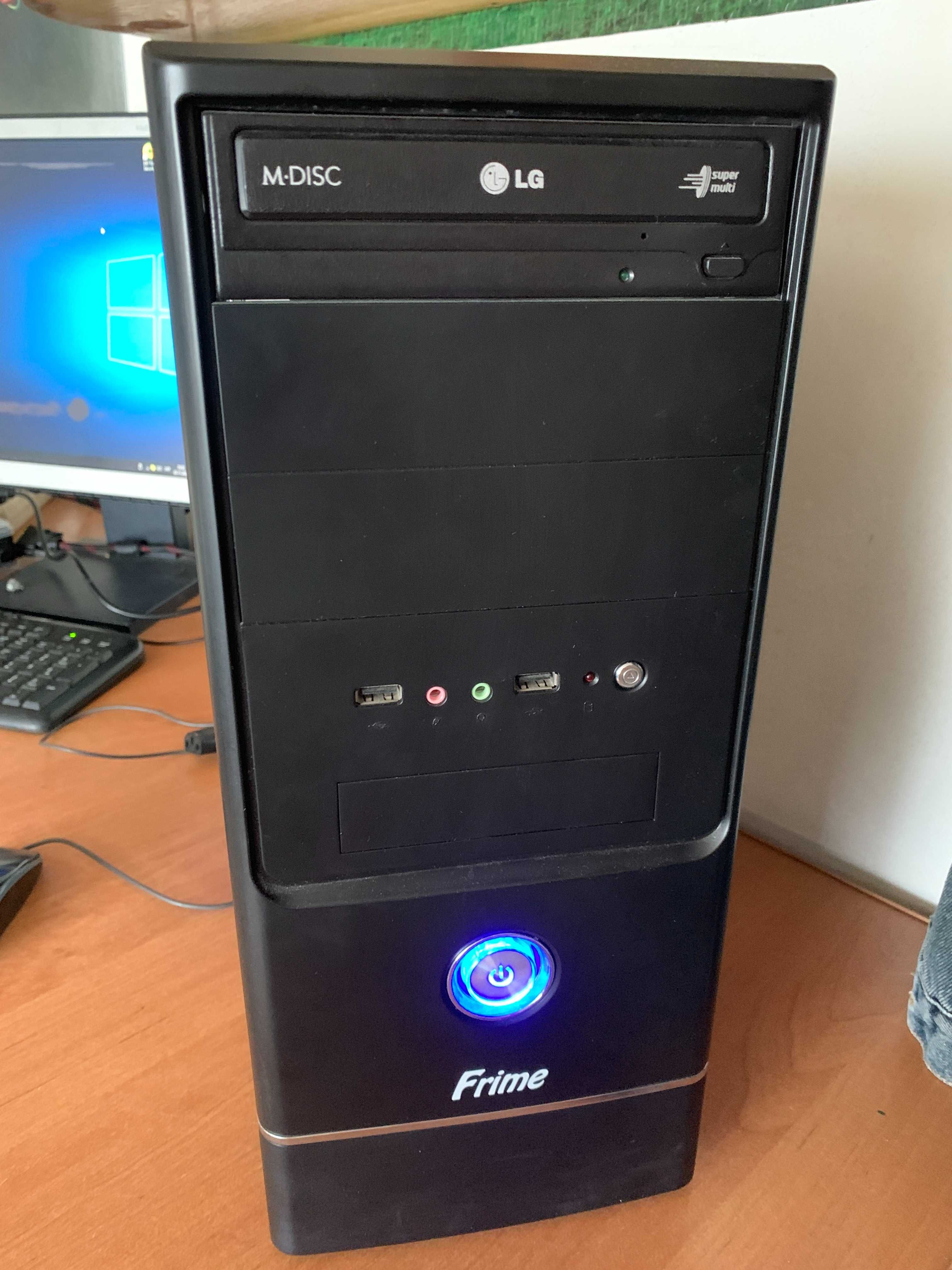 Системний блок FM2+, 4 ядра процAMD A8-7600+ 8gb DDR3 2400Mgz SSD120