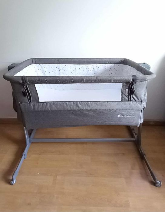 Berço Kinderkraft Next to Me — Como Novo, Usado 2 ou 3 vezes