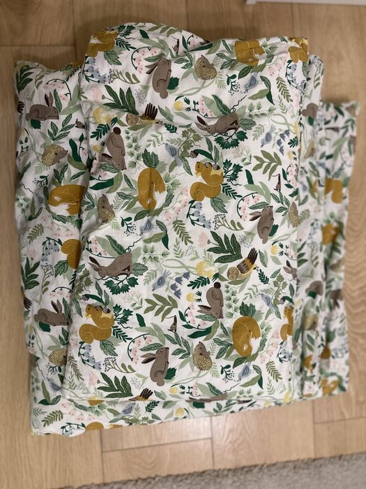 Pościel + poszewki do łóżeczka dziecięcego