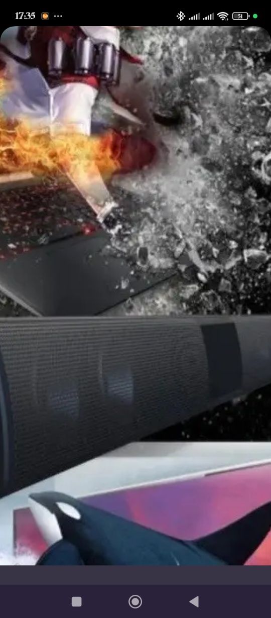 Саундбар Somostel H-330 20w 4 динамика Bluetooth с RGB подсветкой