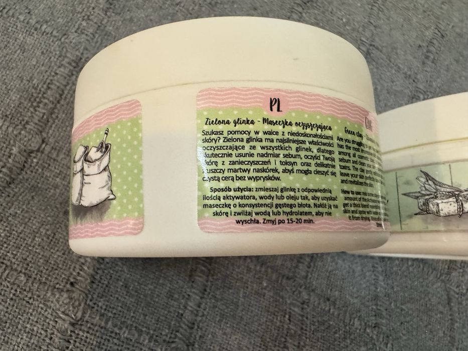 Glinka zielona i mydło