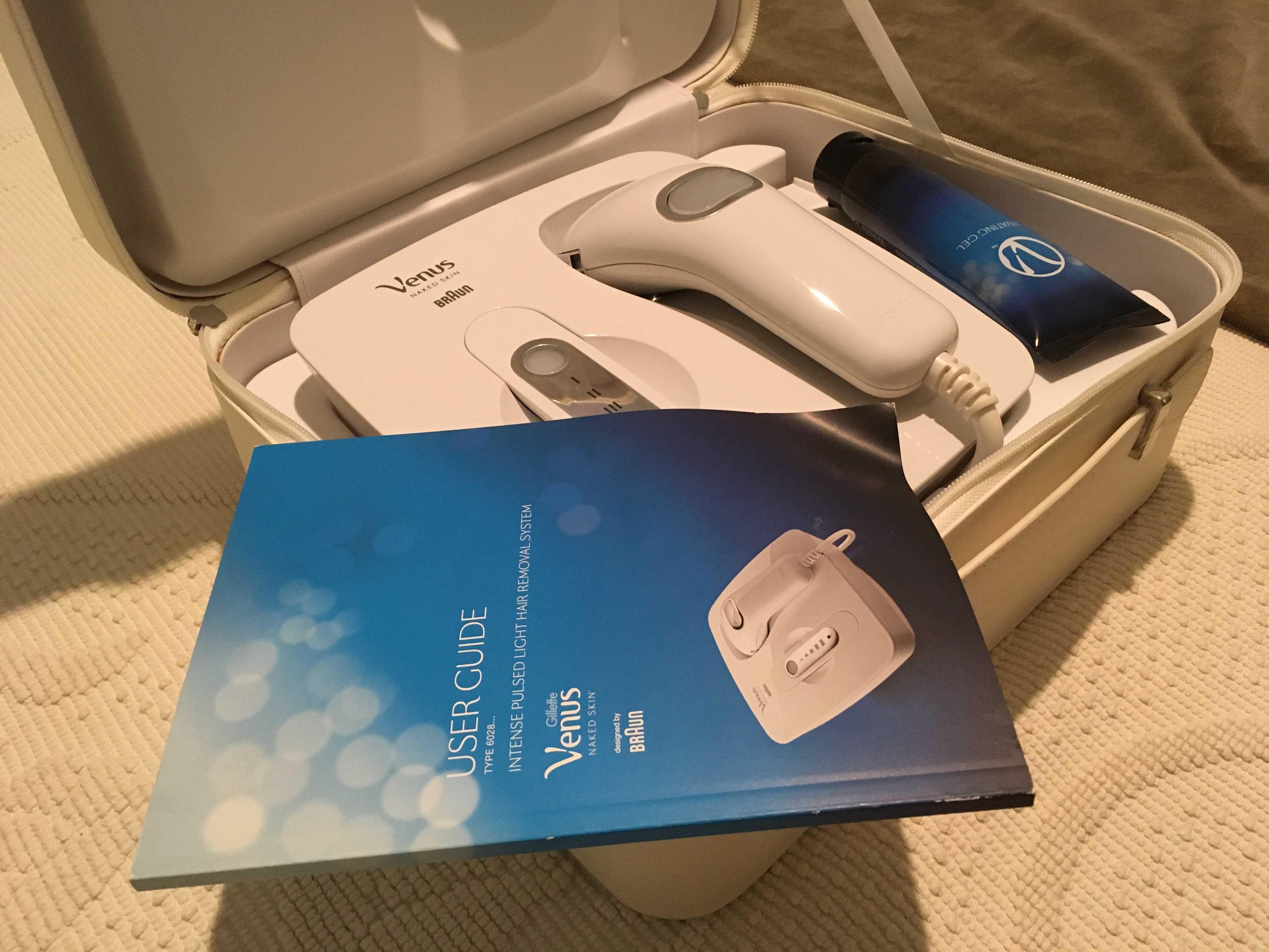 Máquina de depilação - Braun Venus Naked Skin (nova)