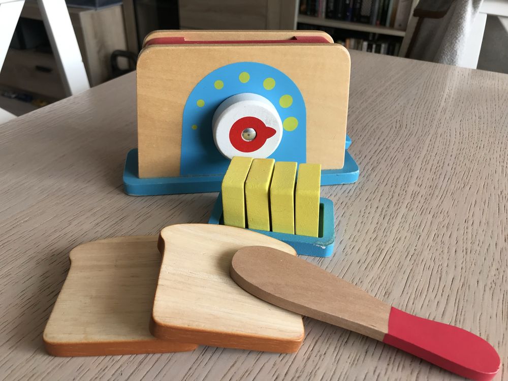 Melissa and doug drewniany toster chleb i masło