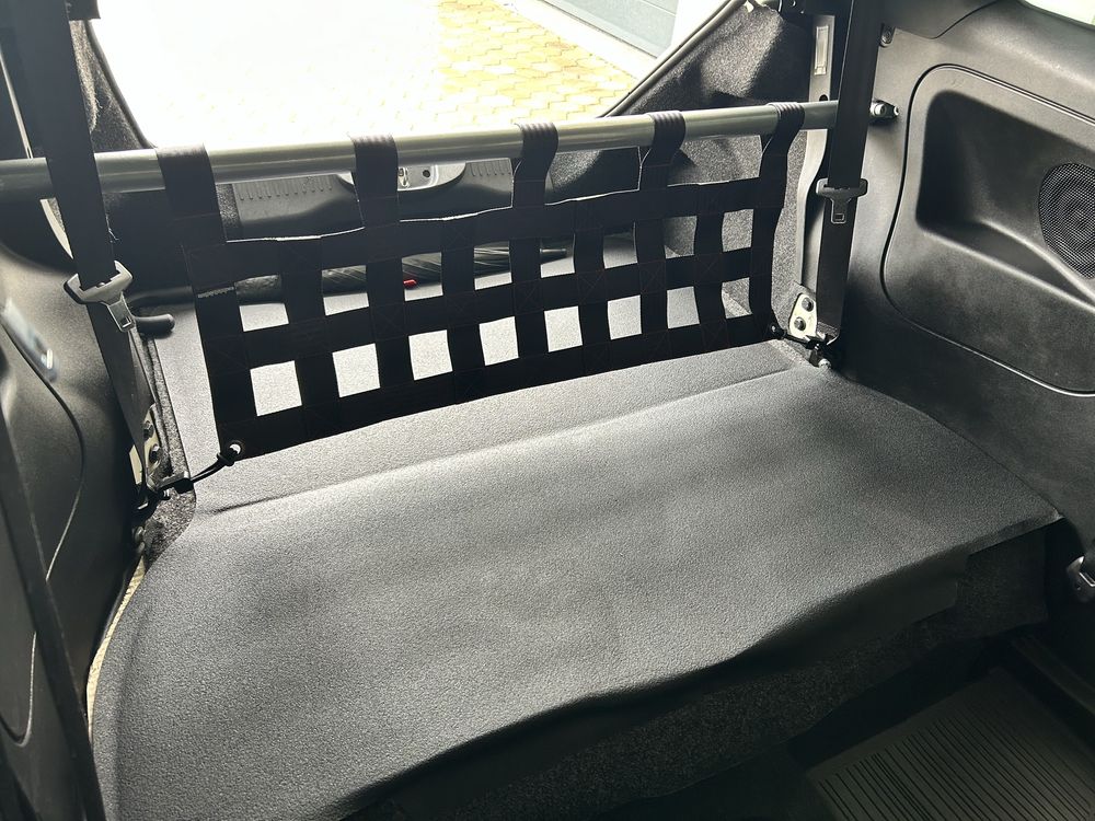 Abarth 500 rear seat delete