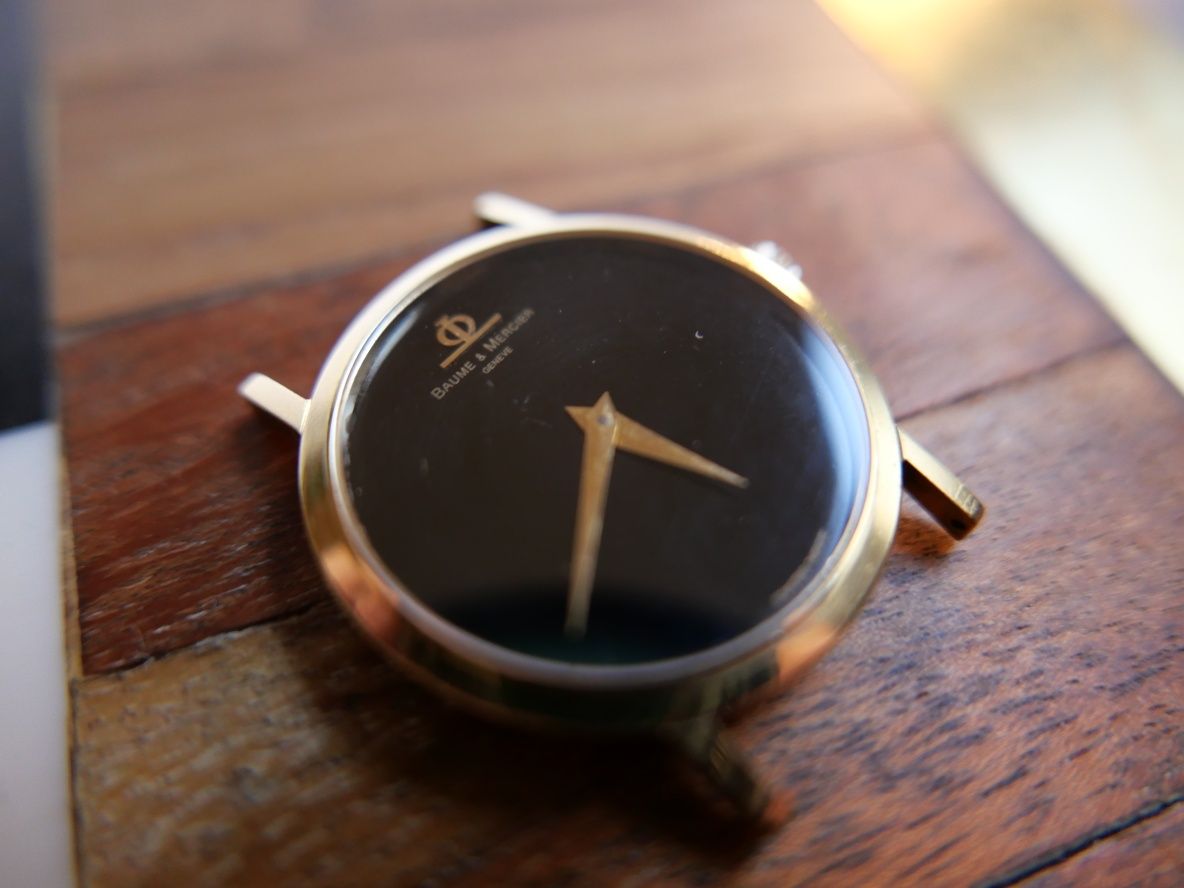Złoty zegarek Baume & Mercier. 18K. Super cena.