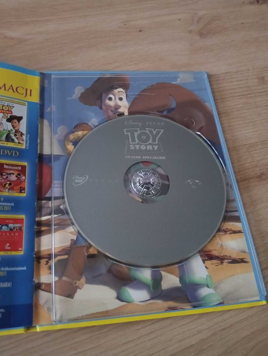 Zestaw 4 bajek DVD Shrek, Auta, Toy story,Tajemnica zielonego królestw