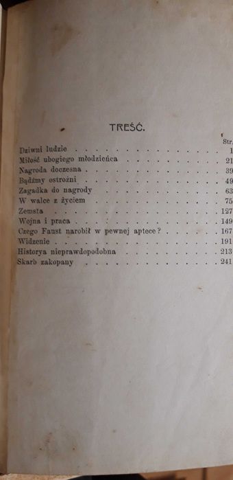 Bolesław  Prus -Dziwni  Ludzi- Pierwodruk z 1914r.,okazja bibliofilska