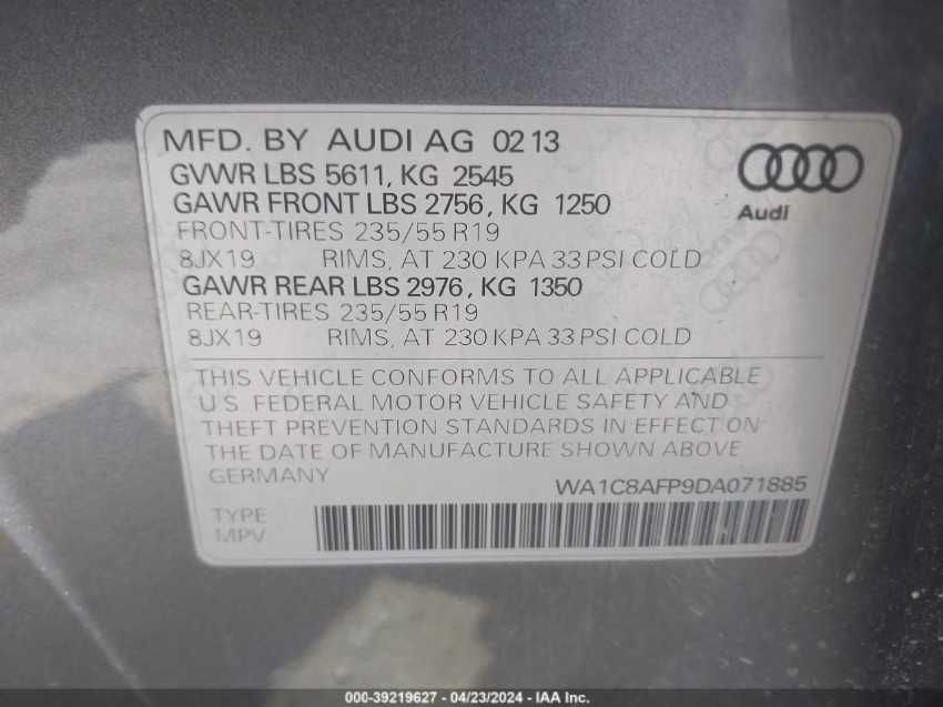 Audi Q5 Hybrid Prestige 2013