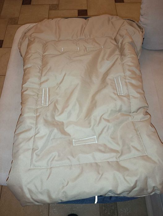 Зимовий конверт на овчині для двійнят/близнят