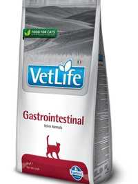 Сухой лечебный корм для кошек Farmina Vet Life Gastrointestinal диет.