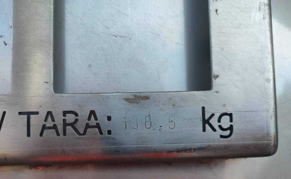 Zbiornik przemysłowy ze stali nierdzewnej REMAH 136.5 kg 400 litrów