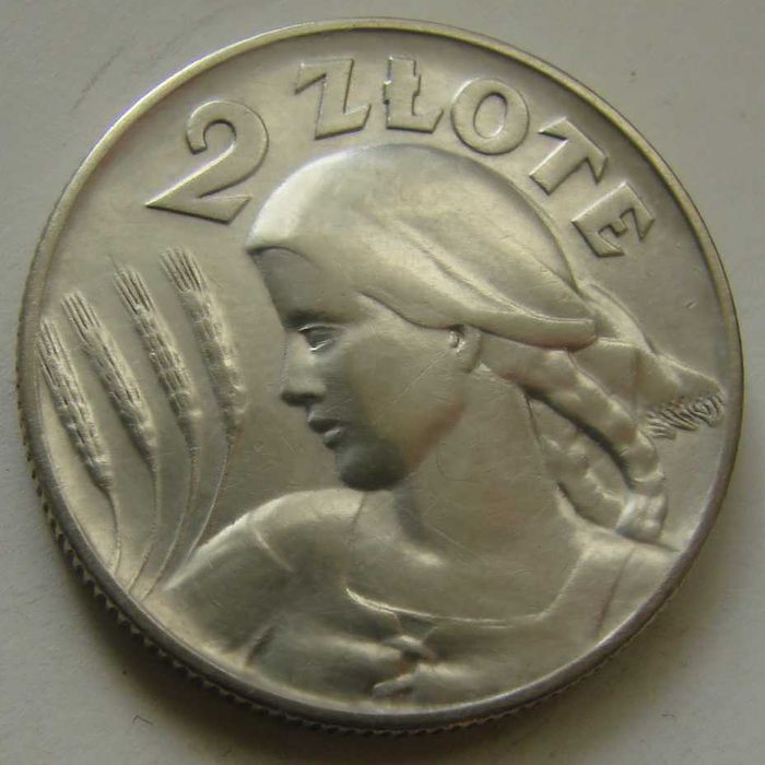 2 zł. 1925 r. z kropką.  (3)