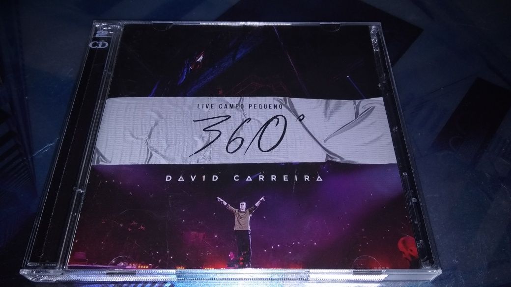 CD+DVD•David Carreira- 360°-Ao vivo Campo Pequeno