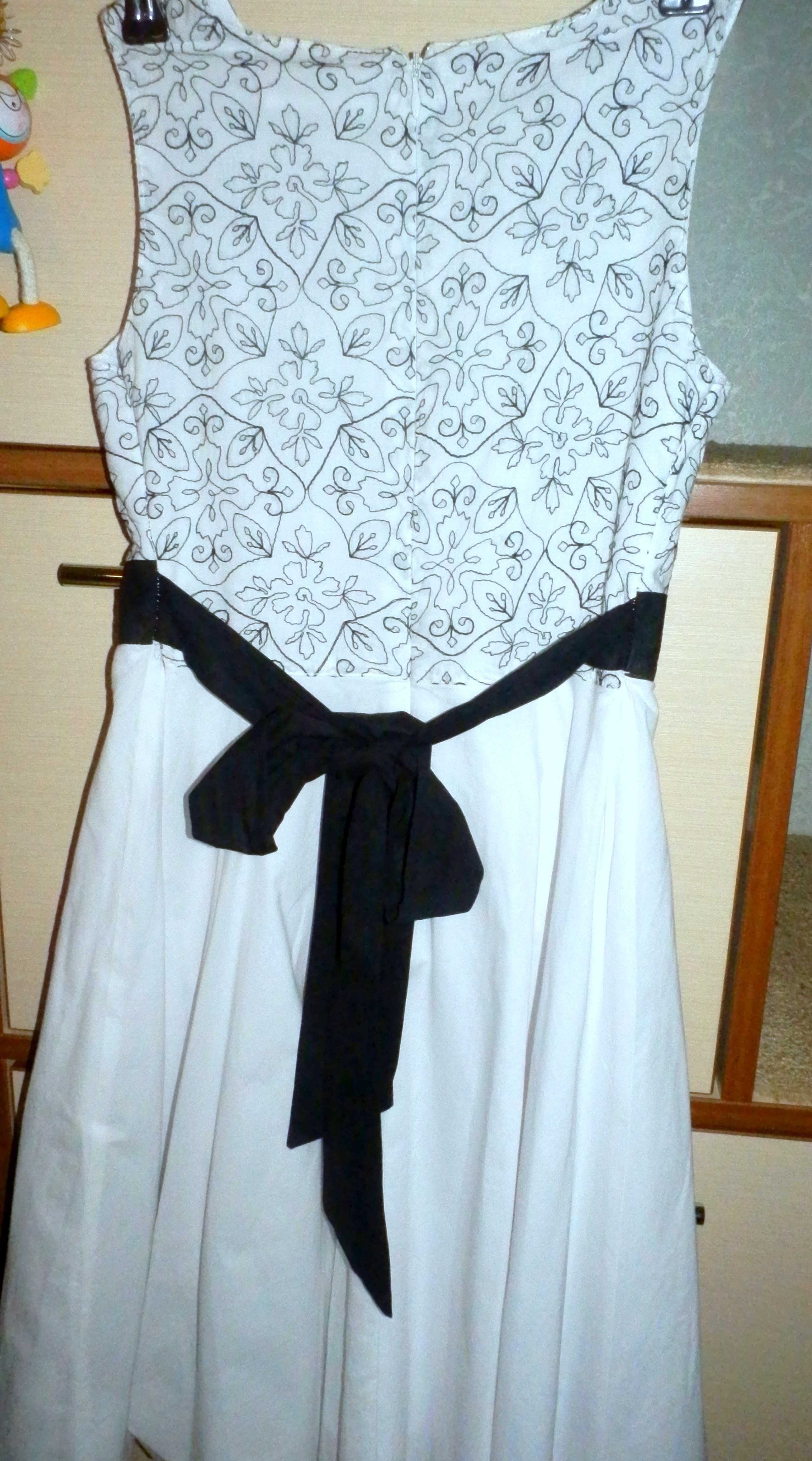 Нарядное белое платье Coolclub, р.128-140