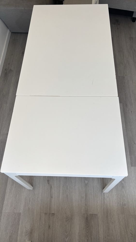 Mesa Branca extensível