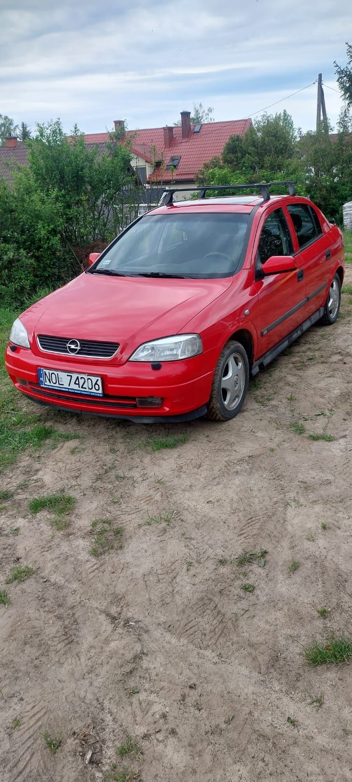 Opel Astra z gazem.