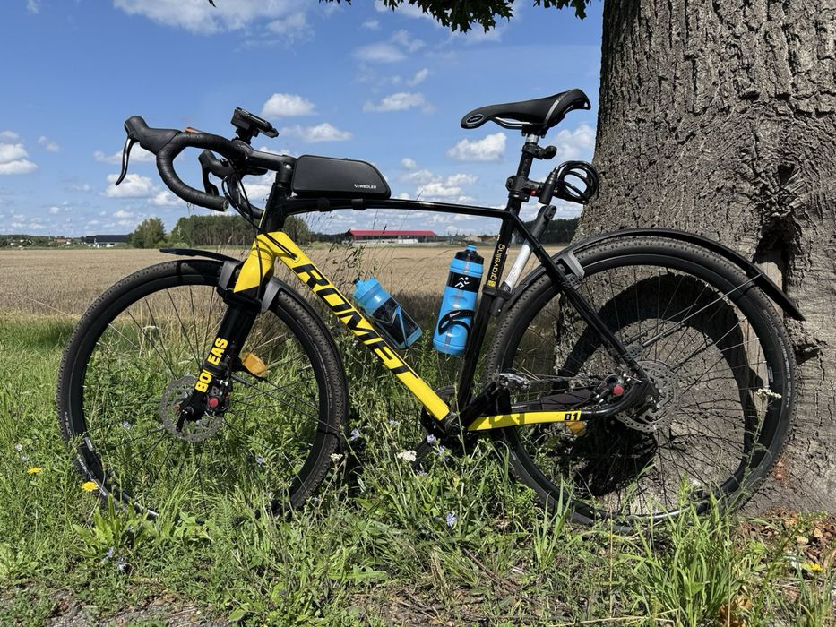 Rower Gravel Romet Boreas 1, 28” rama 56 L czarno żółty