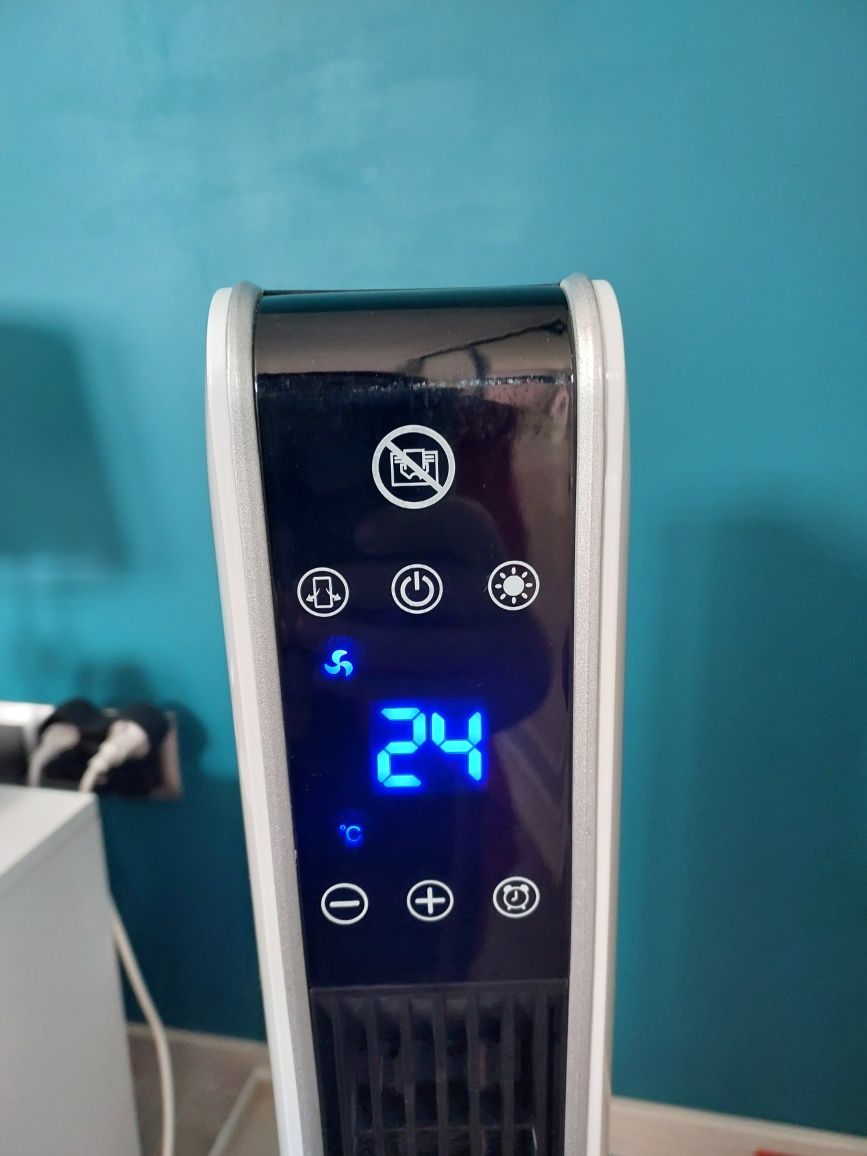 Termowentylator farelka klarstein obrotowy z pilotem
