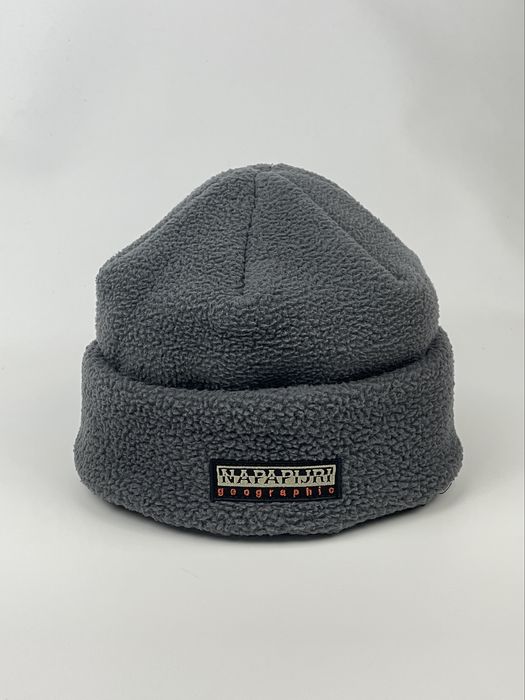 Шапка Napapijri F-Rock Оригінал Темно-сіра Унісекс Зимова NP0A4GK9H981