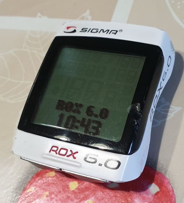 KOMPUTER ROWEROWY SIGMA ROX 6.0 Licznik Pulsometr Pasek na rękę Dodatk