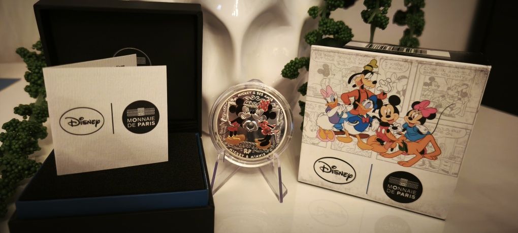 Proof França 10€ Minnie e Mickey