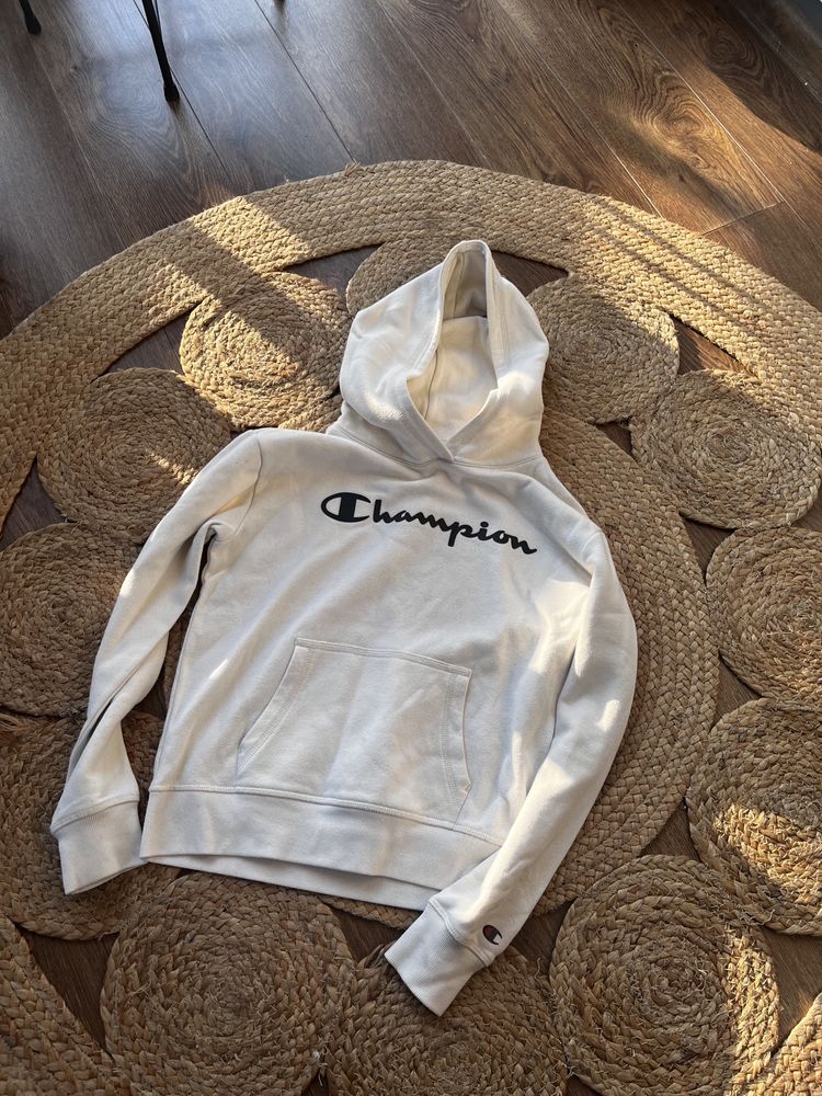 Bluza kangurka Champion ecru wiek 11-12 lat