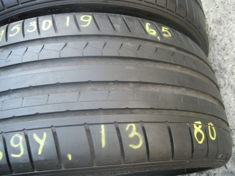 245/30 R19 89Y RSC Dunlop SpSport MaxxGt літо 2штуки протектор 6мм 75%