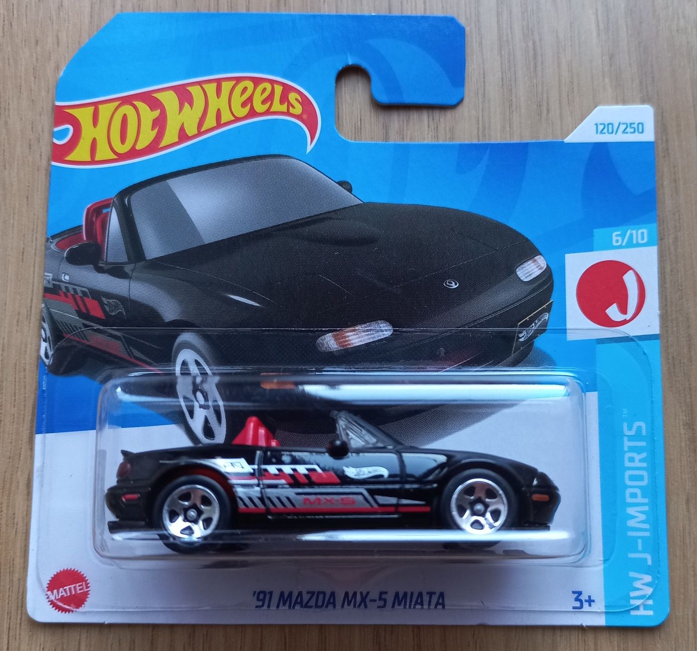 Mazda MX-5 Miata 91' Hot Wheels nowy fabrycznie zapakowany