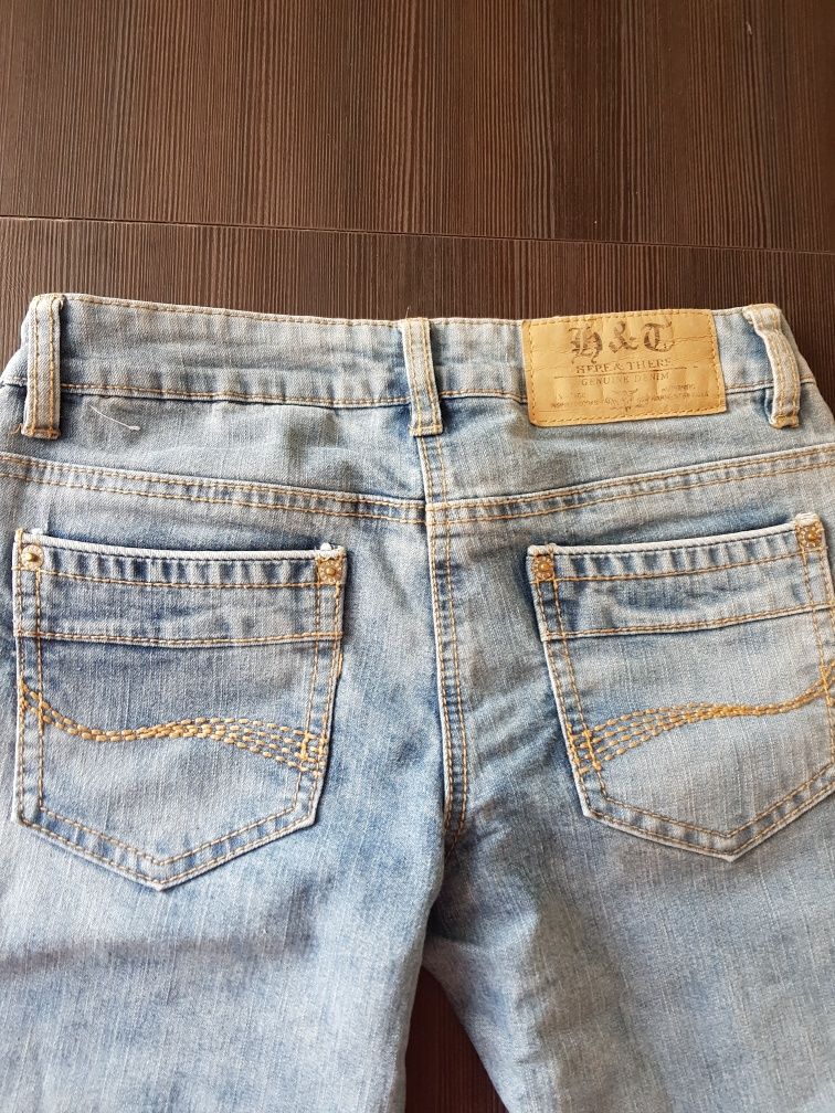 Spodnie jeans r.152