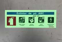 Aviso extintor