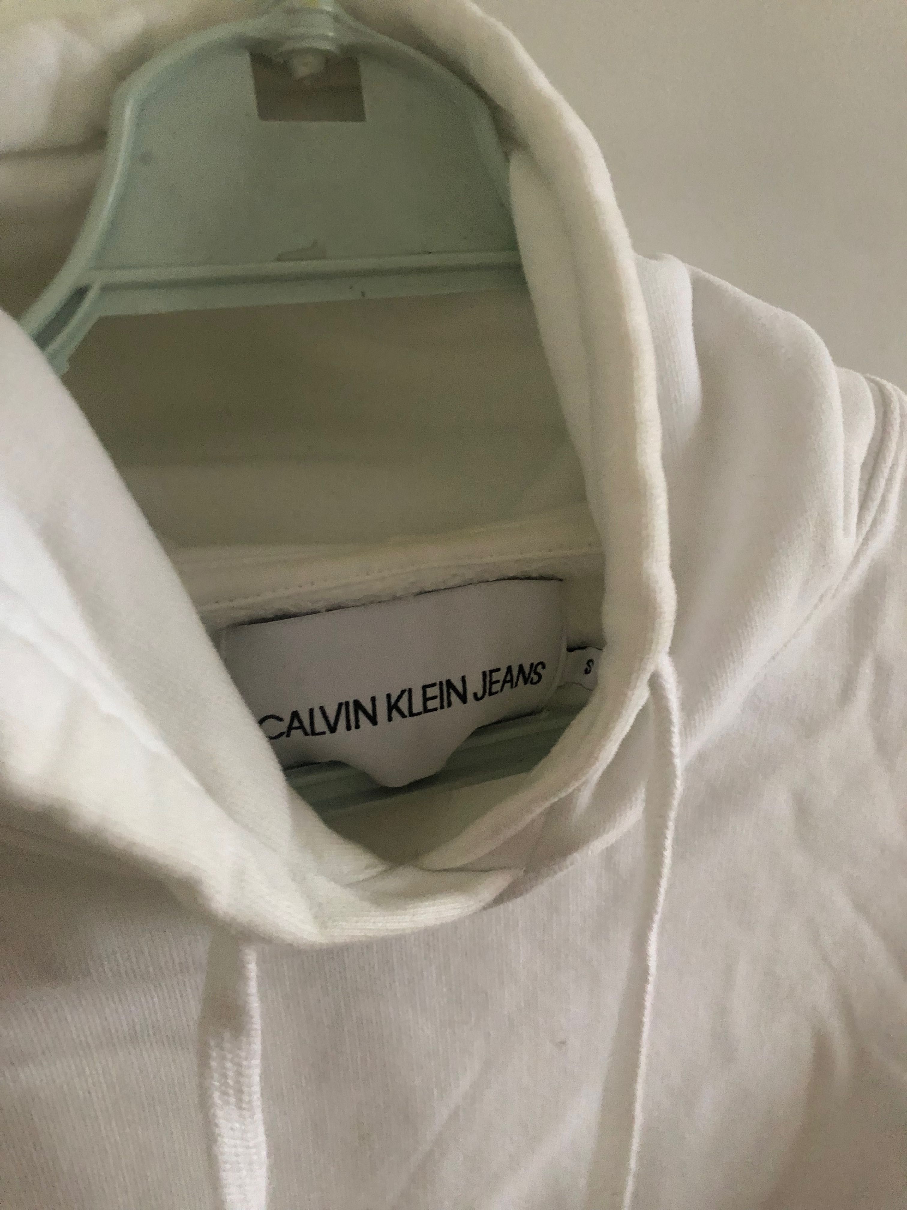 Calvin Klein bluza z kapturem roz. S