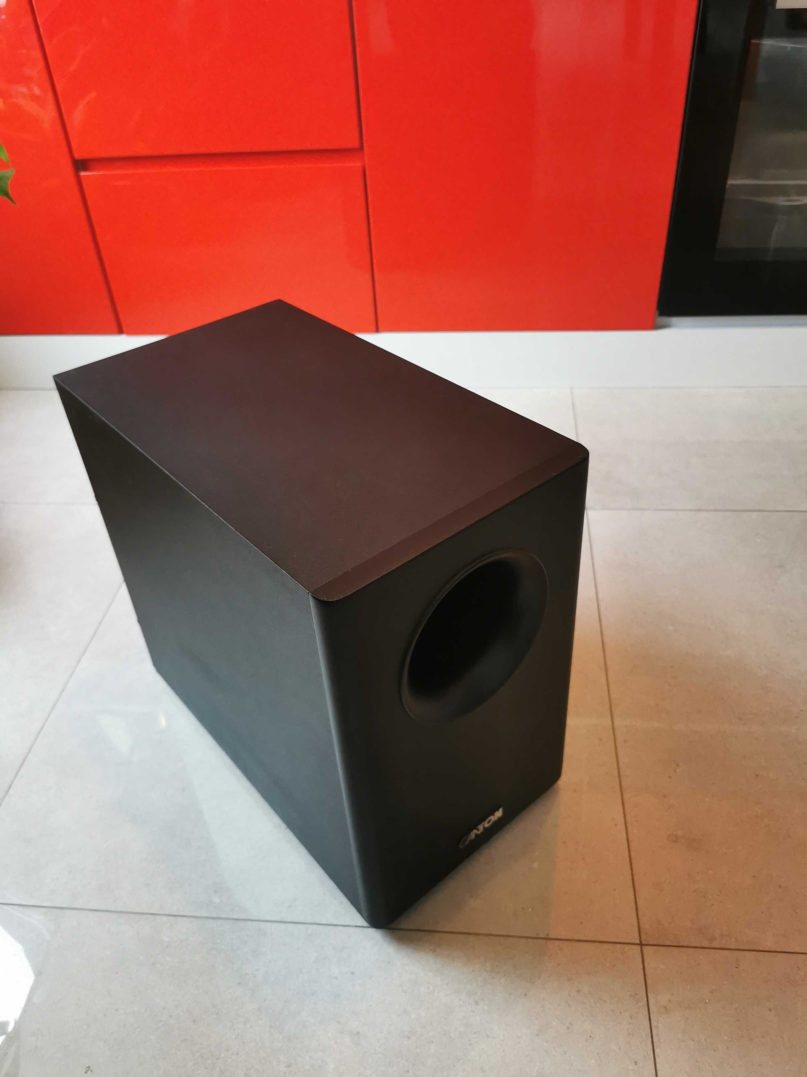 Świetny subwoofer Canton CX 65 wysoka jakość dźwięku