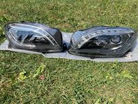 Фары Mercedes-Benz ML-Class W166 2011-2015г.Xenon Taiwan+LOGO+блоки .