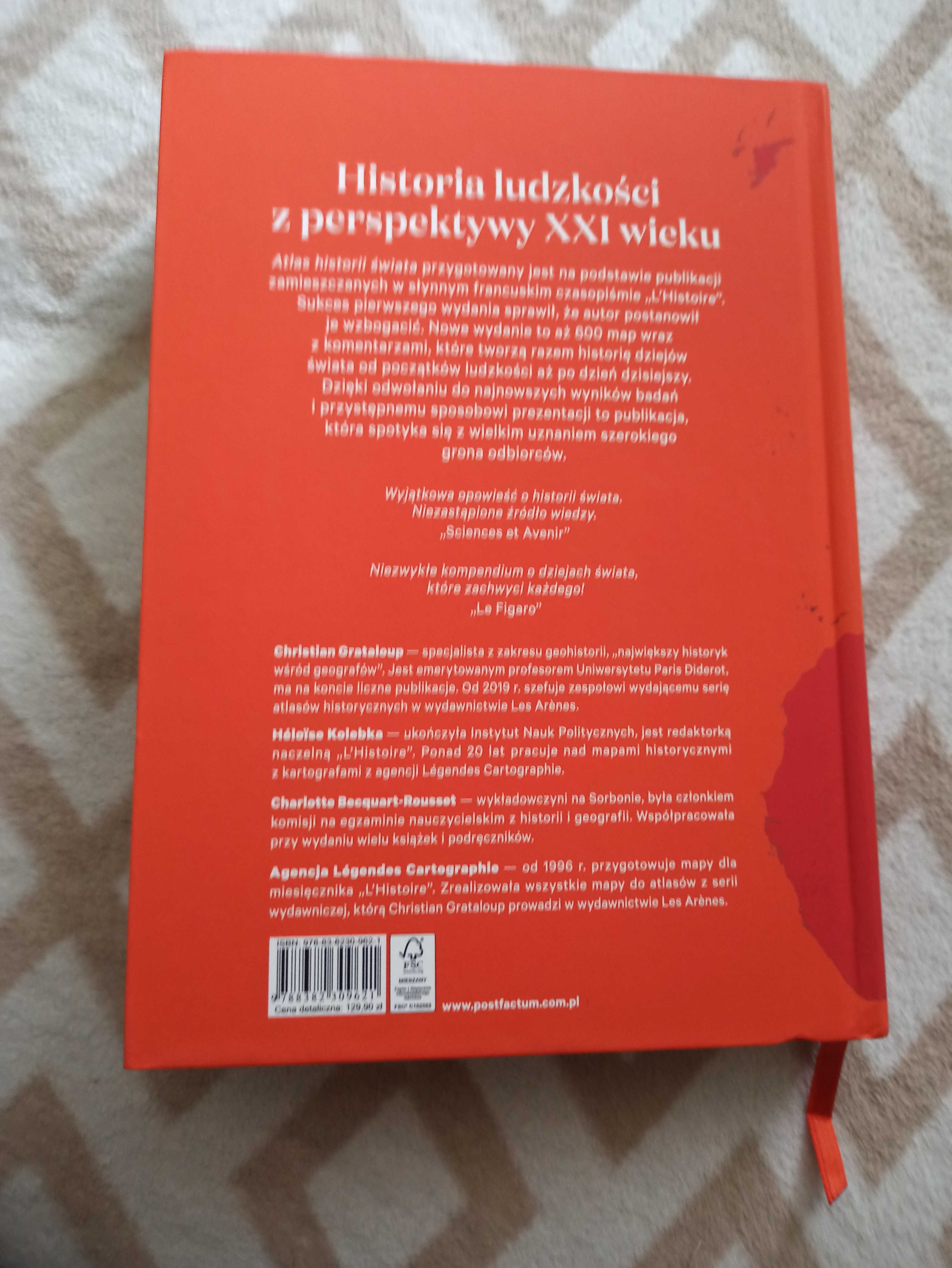 Christian Grataloup Atlas Historii Świata wydanie rozszerzone