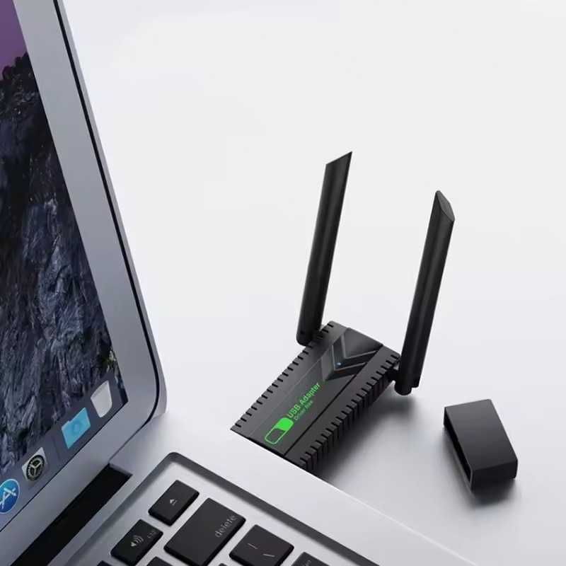 Vikefon 1300 мбит/с wi-fi usb-адаптер двухдиапазонный 2,4g + 5 ггц